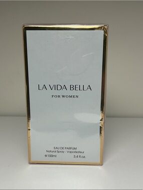 La Vida Bella Eau de Parfum for Women - White & Gold Box